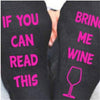 Bring Me Wine Socks