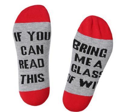 Bring Me Wine Socks