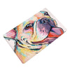 Artful Doggy Bulldog Non-Slip Welcome Mat